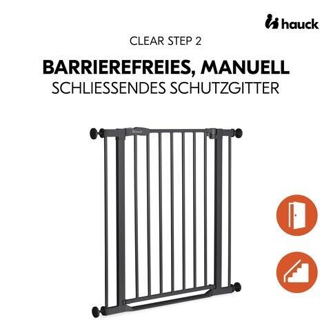 Hauck Clear Step 2 Türschutzgitter | black 2