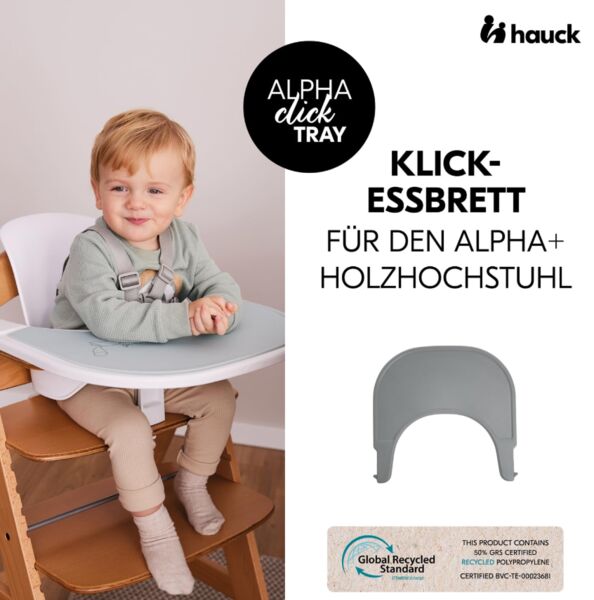 Hauck Click Tray | siva, image 2 of 2