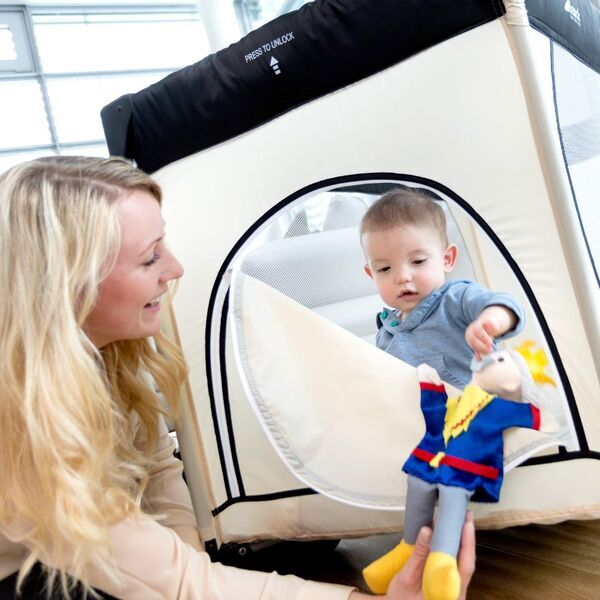 Hauck Dream N Play Plus Kinderreisebett | beige/grau 2