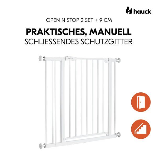 Hauck Open N Stop Schutzgitter | white 2
