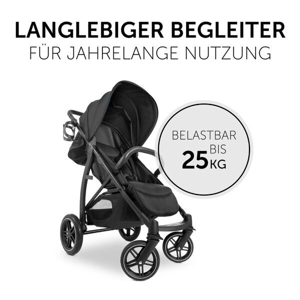 Hauck Rapid Buggy 4D Air | schwarz 2