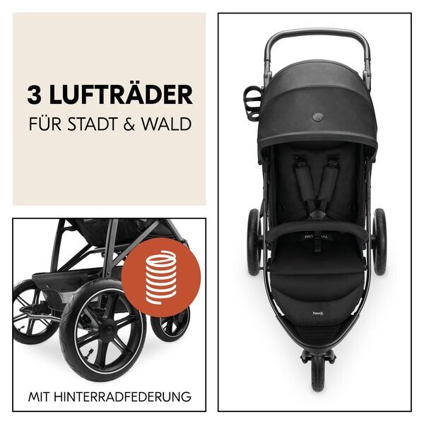 Hauck Rapid Buggy 3 Air | black 3