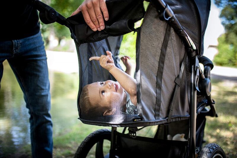 Hauck Runner Kinderwagen | black 2