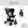 Hauck Shopper Neo II Buggy | schwarz/silber | Version Englisch thumbnail 2/3