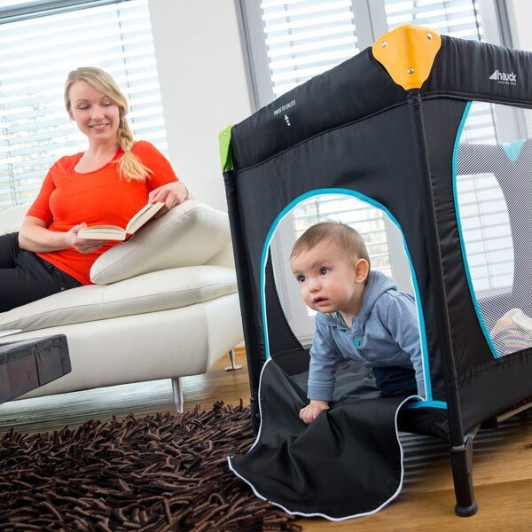 Hauck Sleep N Play Go Plus Reisebett | schwarz 2
