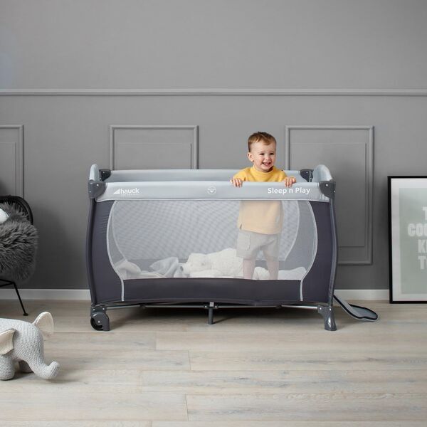 Hauck Sleep N Play Go Plus Kinderreisebett | dark grey 2