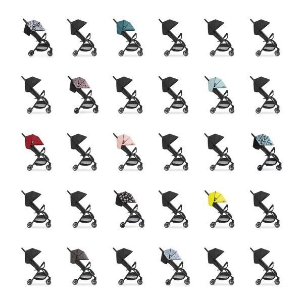 Hauck Sonnenschutz Verdeck Swift X Bambi | vaaleanpunainen 2