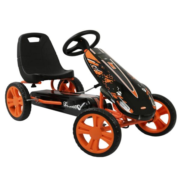 Hauck Speedster Go-Kart | black/orange 1