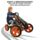 Hauck Speedster Go-Kart | black/orange thumbnail 2/3
