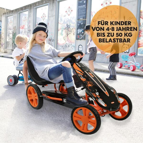 Hauck Speedster Go-Kart | black/orange 3