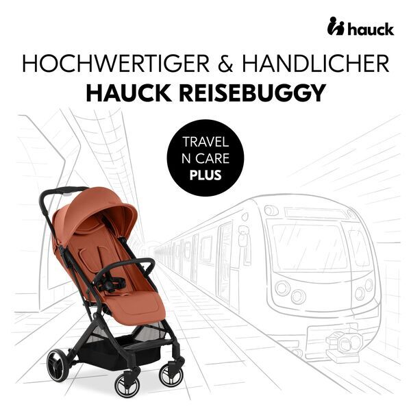 Hauck Travel N Care Plus Buggy | orange/schwarz 2