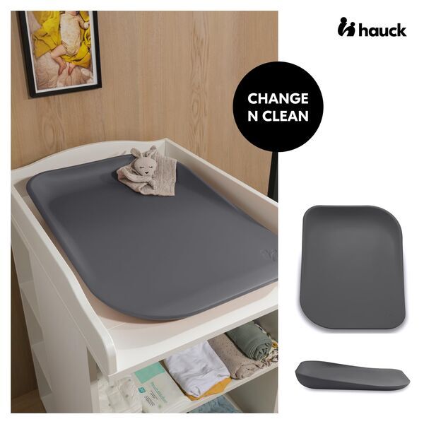 Hauck Baby Wickelauflage Change N Clean | black 2