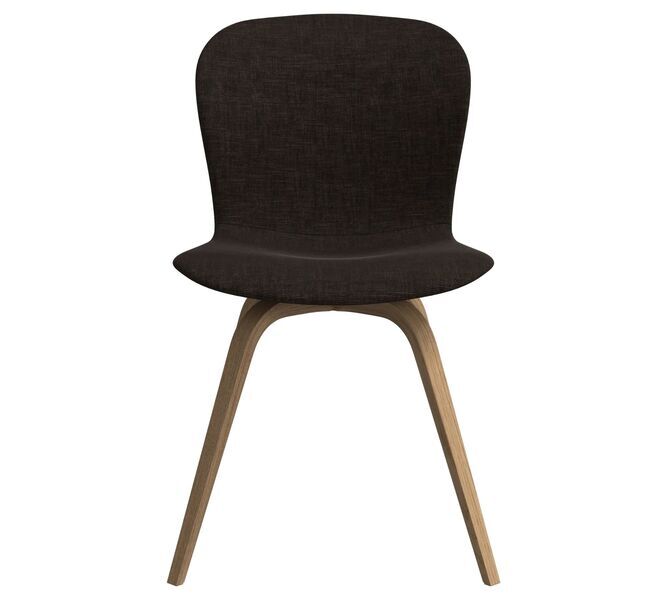 Hauge Esszimmerstuhl Napoli-Stoff 2251 Helle Eiche Taupe | Taupe, image 1 of 4