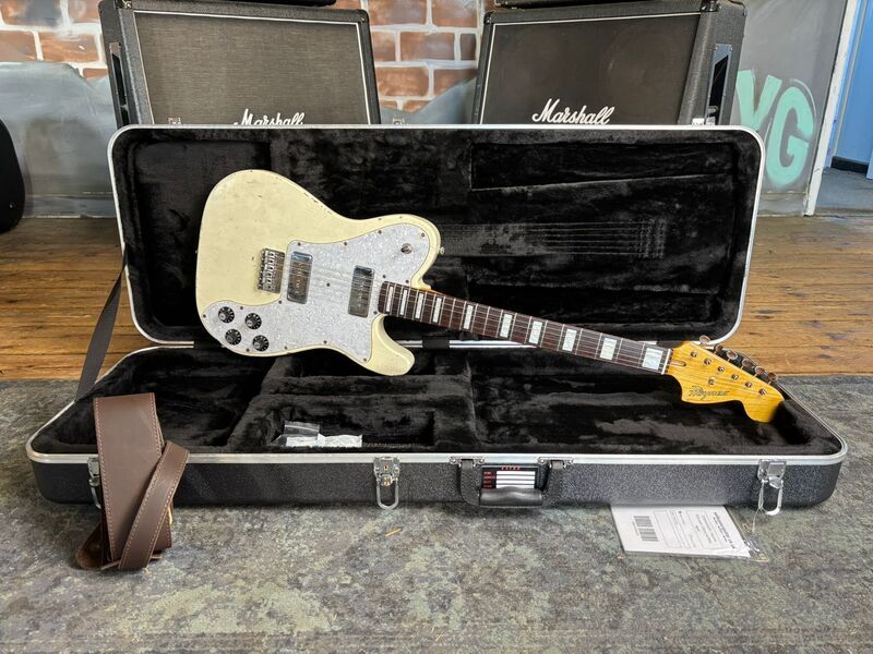 Haynes Telecaster Deluxe Aged White Relic 2025 Electric Guitar | White Relic, image 2 of 5