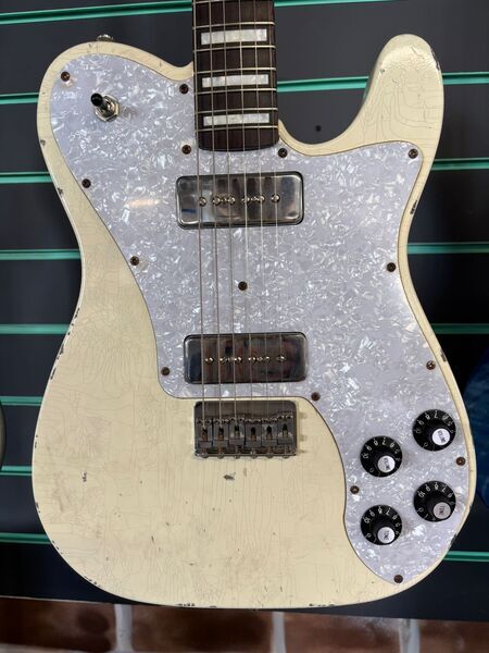 Haynes Telecaster Deluxe Aged White Relic 2025 Electric Guitar | White Relic, image 3 of 5