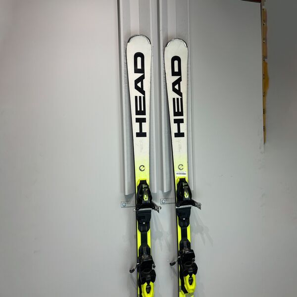 Head Worldcup Rebels e.GSR (2023/2024) | White/Lime green | 163 cm, image 5 of 5