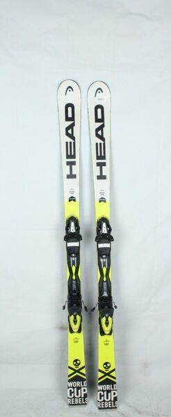 Head Worldcup Rebels i.GSR Intelligence (2018/2019) | weiß/gelb | 160 cm 1