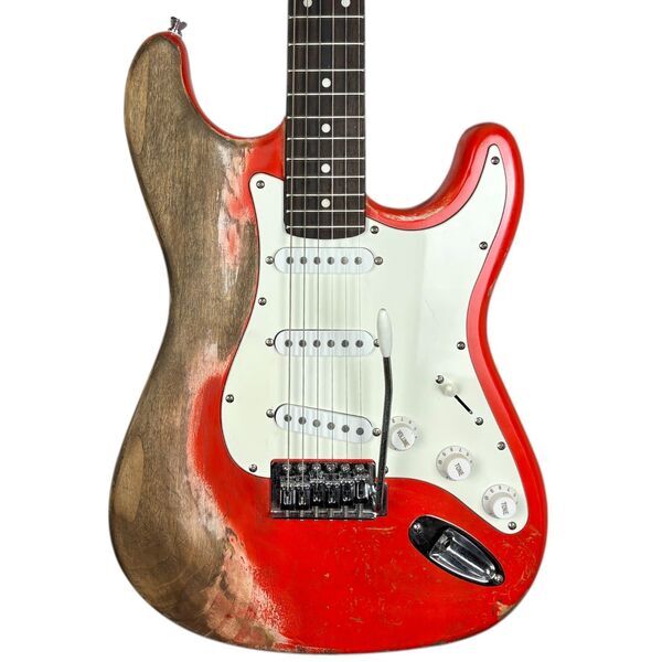 Heavy Relic Stratocaster | fiesta Crvena, image 1 of 5