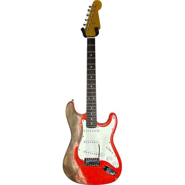 Heavy Relic Stratocaster | fiesta Crvena, image 3 of 5