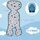 HECKBO Stroller Seat Liner Summer | grey, thumbnail 2 of 3