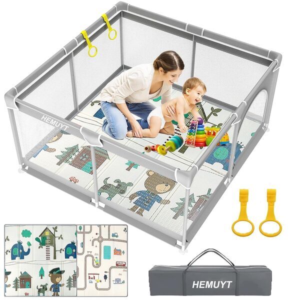 Hemuyt Laufstall | grey 4