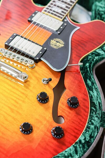 Heritage H-535 Custom Shop 2025 | Dark Cherry | Dark Cherry, image 3 of 5