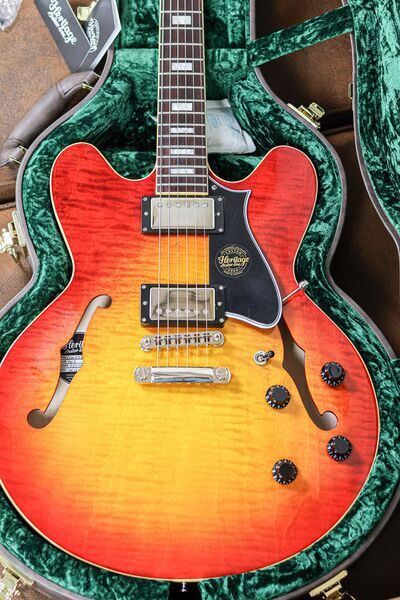 Heritage H-535 Custom Shop 2025 | Dark Cherry | Dark Cherry, image 4 of 5