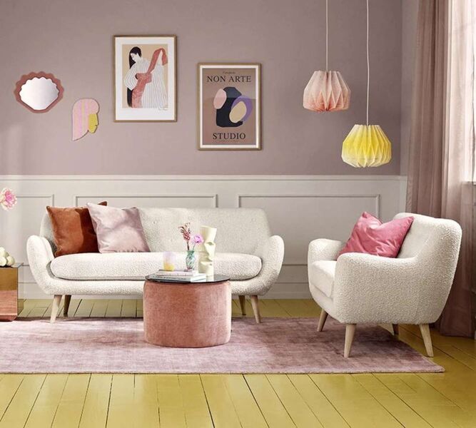Herman Sofa 2-Sitzer Maya Cream | creme, image 4 of 4