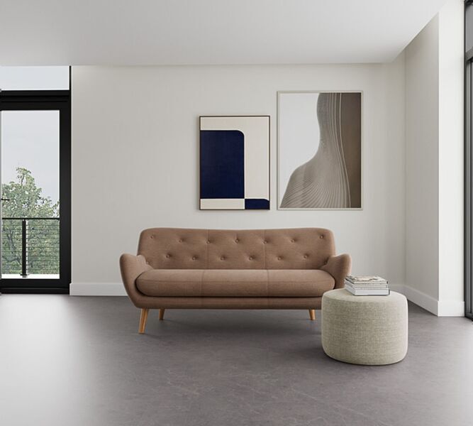 Herman Sofa 3-Sitzer Aulla Caramel | braun, image 1 of 4