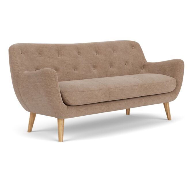 Herman Sofa 3-Sitzer Aulla Caramel | braun, image 2 of 4