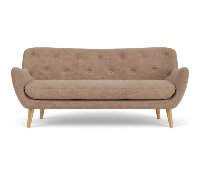 Herman sofa 3-seater Aulla Caramel | brown, image 1 of 5