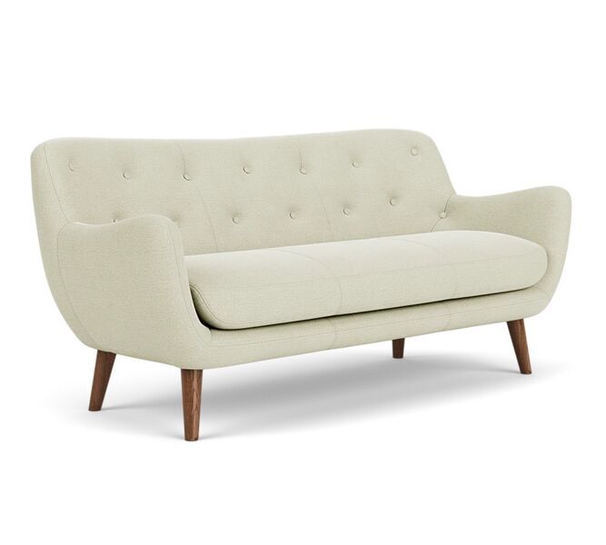 Herman Sofa 3-Sitzer Fabio Grey Green | grün, image 3 of 4