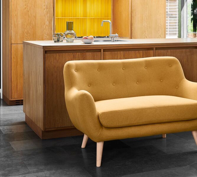 Herman Sofa 3-Sitzer Sunday Curry | gelb, image 3 of 4