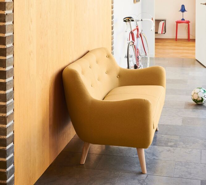 Herman Sofa 3-Sitzer Sunday Curry | gelb, image 4 of 4