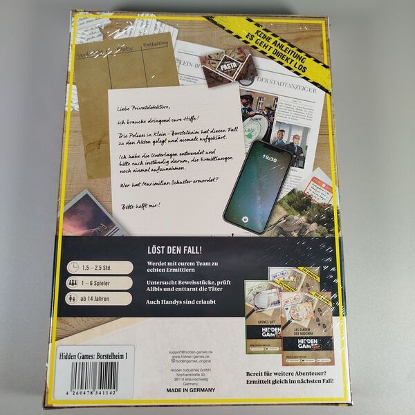 Hidden Games Krimispiel | večbarven 2