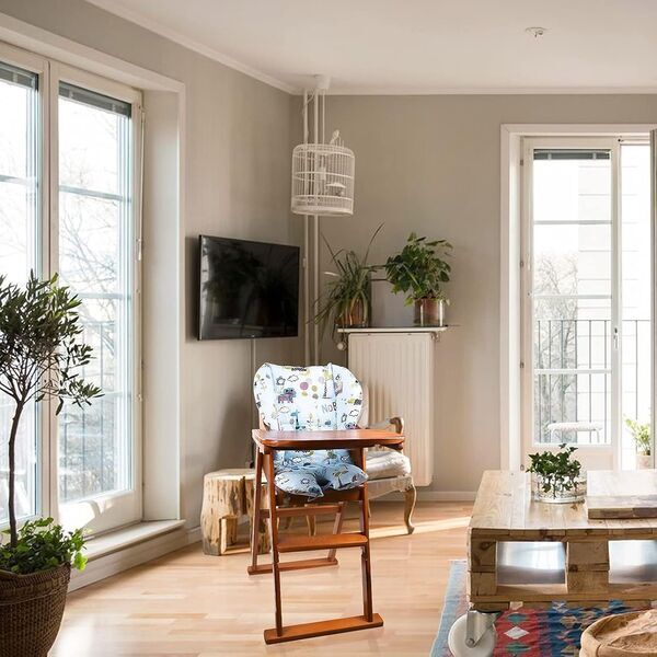 Hochstuhlauflage Tiermuster | multicolored 2