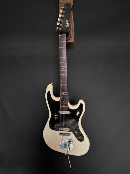 Hofner 158 Solidbody 1960s | black-white vinyl, image 2 of 5