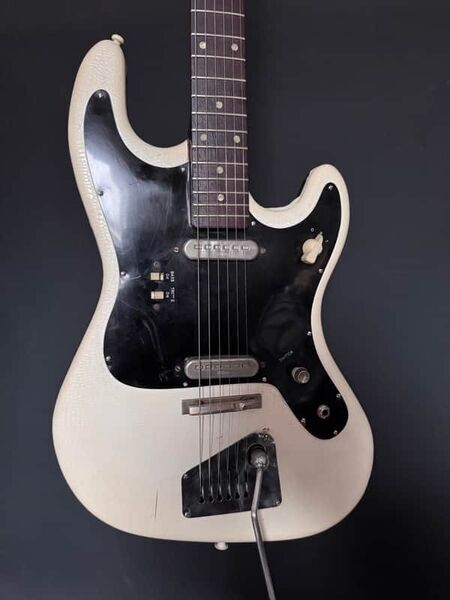 Hofner 158 Solidbody 1960s | black-white vinyl, image 4 of 5