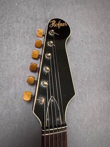 Hofner 161 "Colorama" 1962 | cherry red, image 5 of 5