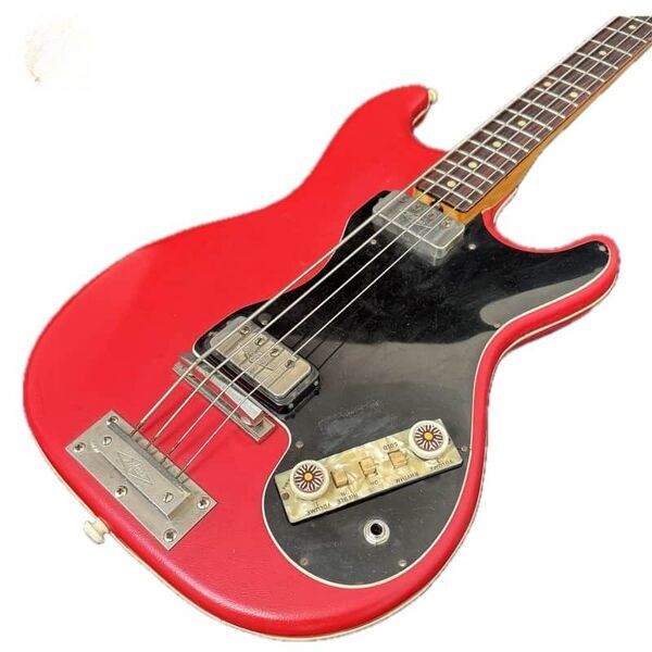 Hofner 182 Bass 1962 | red vinyl, image 1 of 5