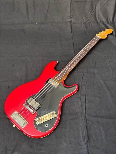Hofner 182 Bass 1962 | red vinyl, image 2 of 5