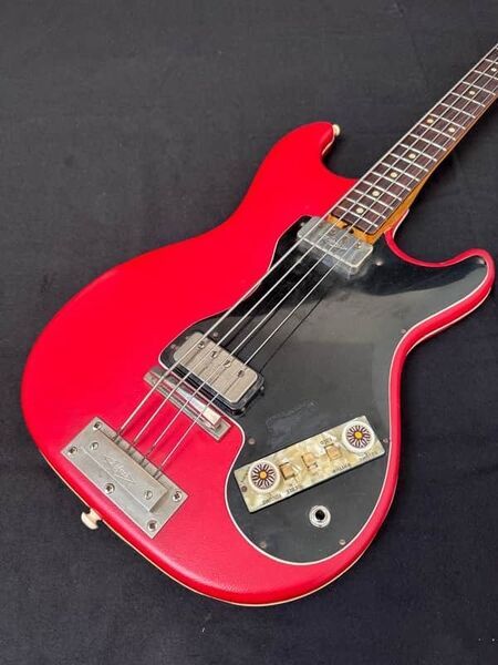 Hofner 182 Bass 1962 | red vinyl, image 3 of 5