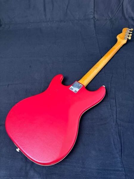 Hofner 182 Bass 1962 | red vinyl, image 5 of 5