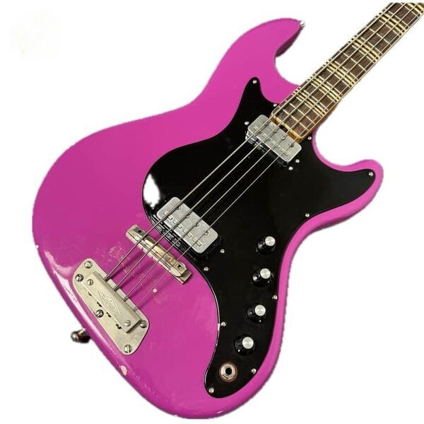 Hofner 185 Bass 1963 | pink, image 1 of 5