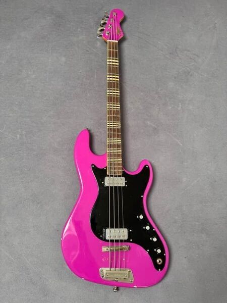 Hofner 185 Bass 1963 | pink, image 2 of 5