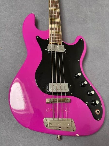 Hofner 185 Bass 1963 | pink, image 3 of 5