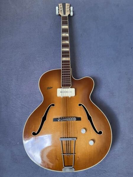 Hofner 4550 S 1950s Archtop Guitar | Original, image 2 of 5