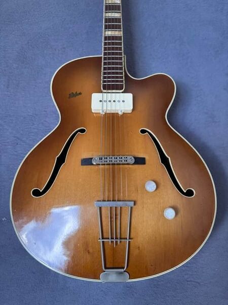 Hofner 4550 S 1950s Archtop Guitar | Original, image 3 of 5