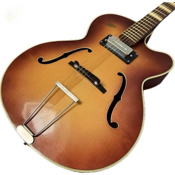 Hofner 455S Archtop Guitar 1959 With Schaller Pickup | sunburst, image 1 of 5
