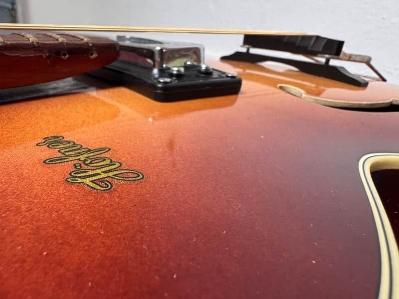 Hofner 455S Archtop Guitar 1959 With Schaller Pickup | sunburst, image 5 of 5